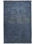 2x3 Ft Gray Chobi Afghan Hand Knotted Over Dye Wool Area Rug