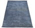 2x3 Ft Gray Chobi Afghan Hand Knotted Over Dye Wool Area Rug