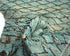 10 Feet Moroccan Blue Hand Woven Wool Runner Rug