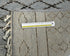 10 Feet Moroccan Gray Hand Woven Wool Runner Rug