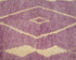 10 Feet Moroccan Purple Hand Woven Wool Runner Rug