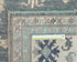 Gray 8x10 Ft Kazak Afghan Hand Knotted Geometric Wool Area Rug