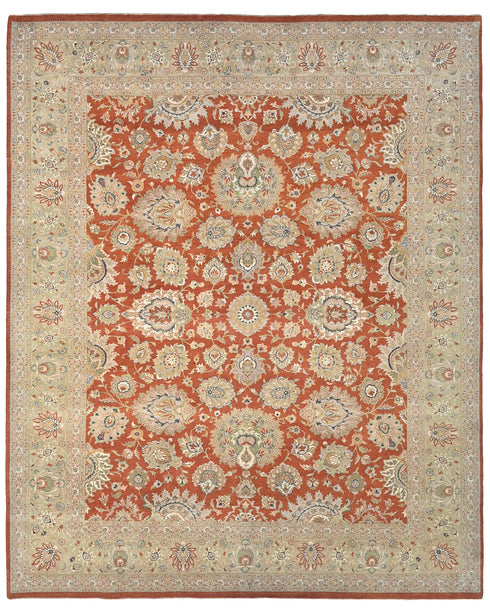 8x10 Oriental Rust Persian Style Hand Knotted Wool Area Rug