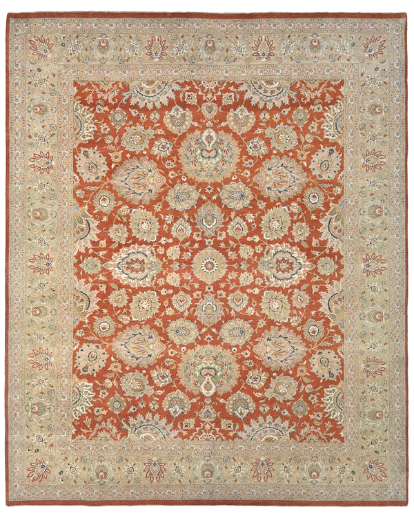 8x10 Oriental Rust Persian Style Hand Knotted Wool Area Rug