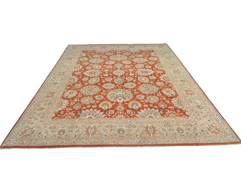 8x10 Oriental Rust Persian Style Hand Knotted Wool Area Rug