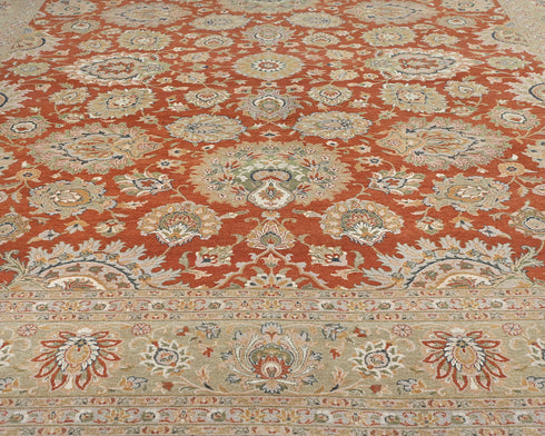 8x10 Oriental Rust Persian Style Hand Knotted Wool Area Rug