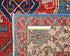 6x12 Blue Red Aryana Afghan Hand Knotted Veg Dye Wool Area Rug