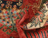 5x7 Red Green Ersari Afghan Hand Knotted Veg Dye Wool Area Rug