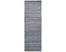 8 Feet Moroccan Blue Hand Woven Wool Runner Rug
