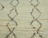 10 Feet Moroccan Beige Hand Woven Wool Runner Rug