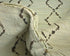 10 Feet Moroccan Beige Hand Woven Wool Runner Rug