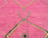 8x11 Moroccan Pink Hand Woven Wool Area Rug