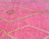 8x11 Moroccan Pink Hand Woven Wool Area Rug