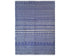 9x12 Moroccan Blue Hand Woven Wool Area Rug