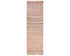 8 Feet Moroccan Pink Hand Woven Wool Runner Rug