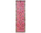 13 Feet Moroccan Pink Hand Woven Wool Runner Rug