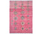 9x12 Moroccan Pink Hand Woven Wool Area Rug