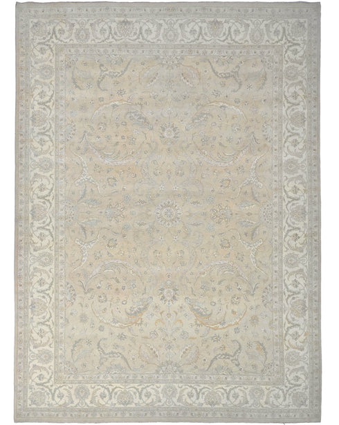 9x12 Oriental Gray Persian Style Hand Knotted Wool Area Rug
