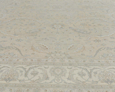 9x12 Oriental Gray Persian Style Hand Knotted Wool Area Rug