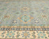 10x13 Gray Kuba Afghan Hand Knotted Wool Area Rug