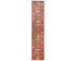 12 Ft Rust Aryana Afghan Hand Knotted Veg Dye Wool Runner Rug