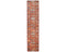 12 Ft Rust Aryana Afghan Hand Knotted Veg Dye Wool Runner Rug