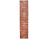 12 Ft Rust Aryana Afghan Hand Knotted Veg Dye Wool Runner Rug