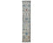 12 Ft Silver Gray Aryana Afghan Hand Knotted Veg Dye Wool Runner Rug
