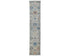 12 Ft Silver Gray Aryana Afghan Hand Knotted Veg Dye Wool Runner Rug