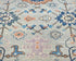 12 Ft Silver Gray Aryana Afghan Hand Knotted Veg Dye Wool Runner Rug