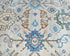 12 Ft Silver Gray Aryana Afghan Hand Knotted Veg Dye Wool Runner Rug