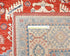 8x10 Rusty Red Aryana Afghan Hand Knotted Veg Dye Wool Area Rug