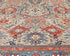 Alfombra afgana Aryana de lana teñida con vegetales, anudada a mano, de 9 x 12 pulgadas, color gris y azul