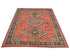 5x7 Rusty Red Ersari Afghan Hand Knotted Veg Dye Wool Area Rug