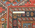 5x7 Rusty Red Ersari Afghan Hand Knotted Veg Dye Wool Area Rug