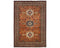 6x8 Brown Ersari Afghan Hand Knotted Veg Dye Wool Area Rug