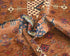 6x8 Brown Ersari Afghan Hand Knotted Veg Dye Wool Area Rug