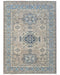 5x7 Ft Kazak Brown Blue Afghan Hand Knotted Geometric Wool Area Rug