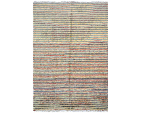 8x10 Moroccan Multicolor Hand Woven Wool Area Rug