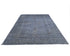 8x10 Gray Chobi Over Dye Afghan Handmade Traditional Wool Area Rug