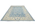 8x10 Chobi Fine Quality Blue Afghan Hand Knotted Wool Area Rug