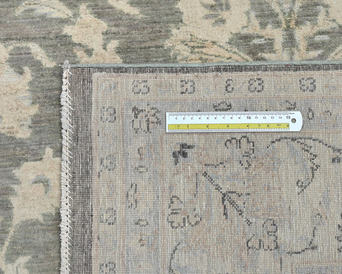 6x9 Oriental Gray Persian Style Floral Hand Knotted Wool Area Rug