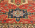 4x6 Red Ersari Afghan Hand Knotted Veg Dye Wool Area Rug