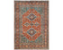 5x7 Red Ersari Afghan Hand Knotted Veg Dye Wool Area Rug