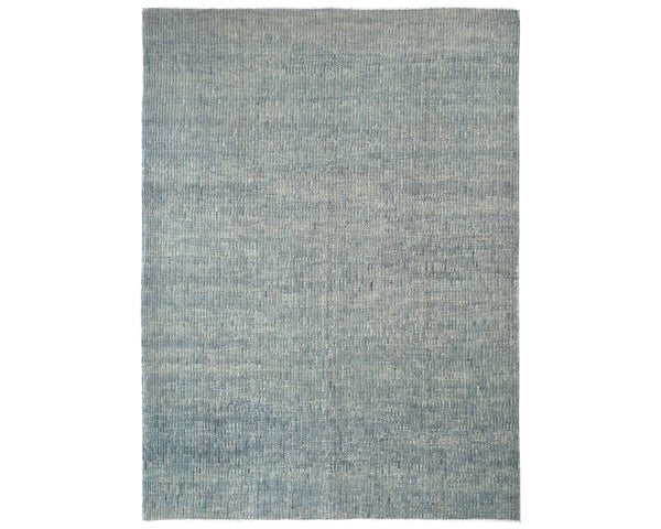 10x12 Moroccan Gray Hand Woven Wool Area Rug