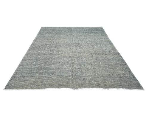 10x12 Moroccan Gray Hand Woven Wool Area Rug