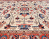 9x12 Beige Rust Aryana Afghan Hand Knotted Veg Dye Wool Area Rug