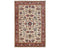 6x9 Beige Aryana Afghan Hand Knotted Veg Dye Wool Area Rug