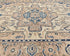 6x9 Brown Aryana Afghan Hand Knotted Veg Dye Wool Area Rug