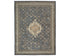 9x12 Blue Aryana Afghan Hand Knotted Veg Dye Wool Area Rug